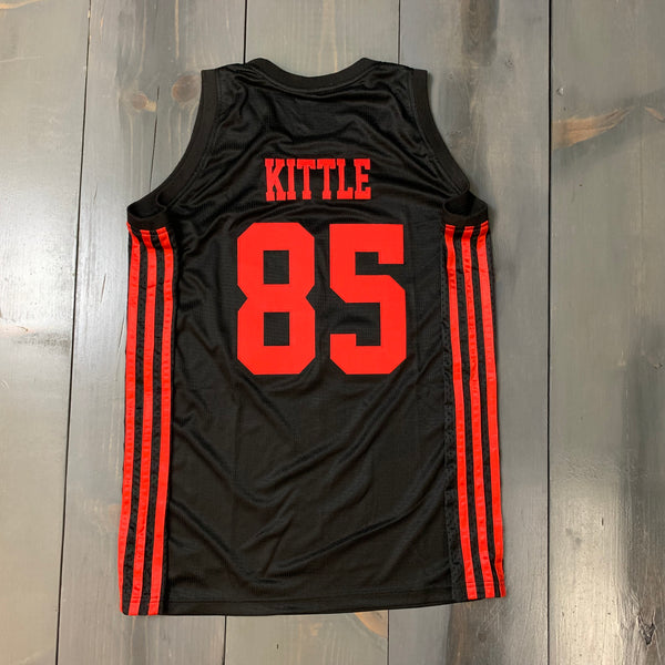 Freestyle Basketball Jersey X SF Black Red #85 – Free Style Cut & Stitch