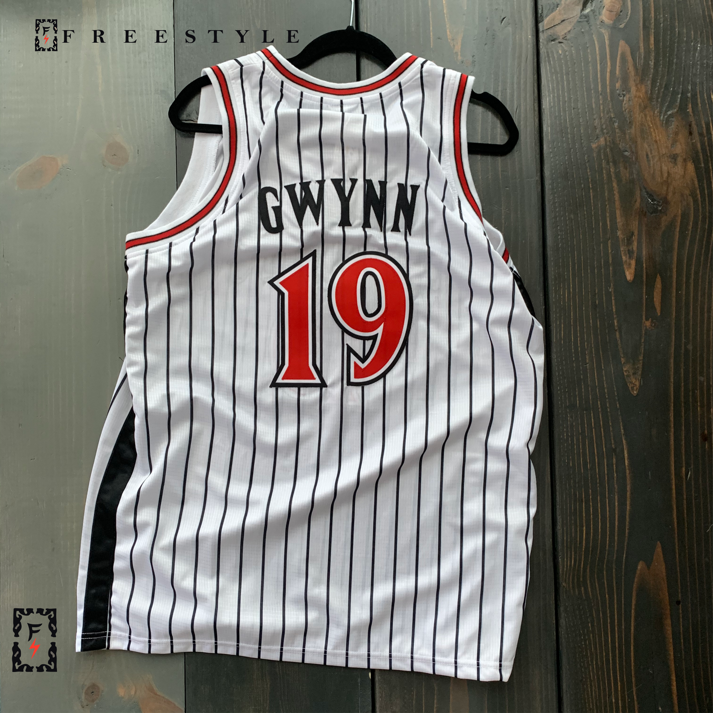 FS X State San Diego White Black Pinstripes #19