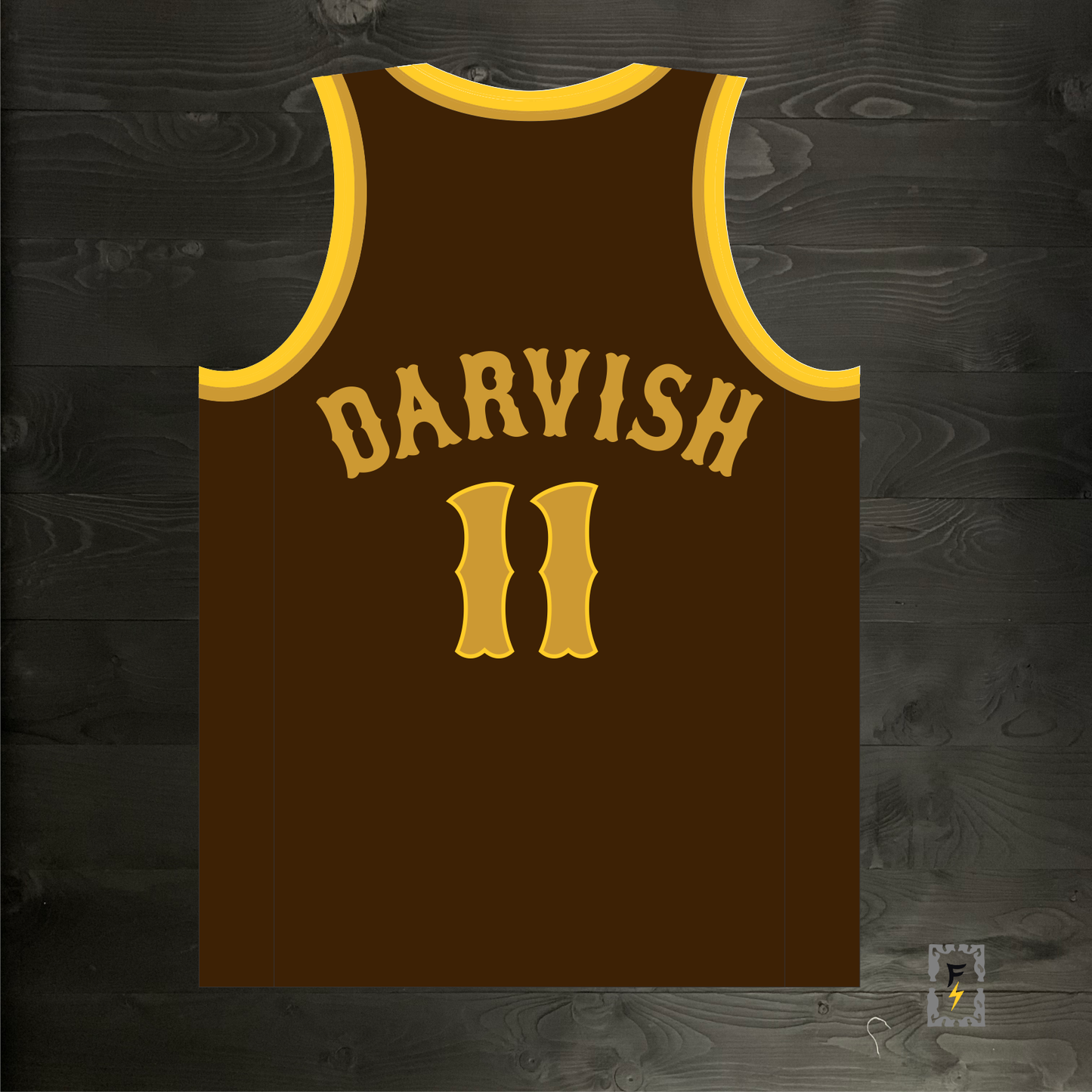 FS X SDP SLAM DIEGO Brown Gold Yellow Tuscan #11 PREORDERSALE