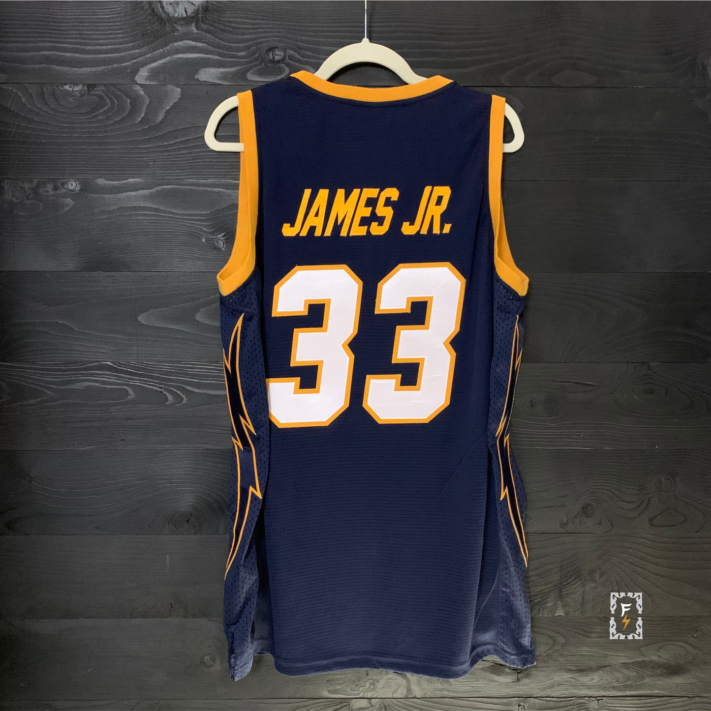 B-006m JAMES JR. #33 BOLTS Navy - MADE TO ORDER