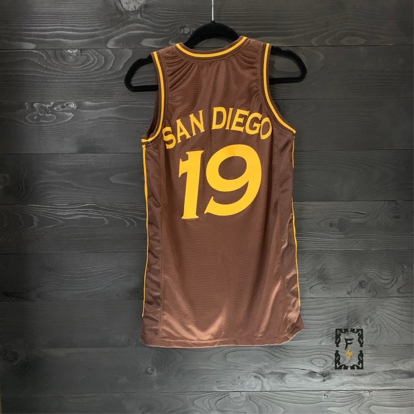 The Finest City Coronado Bridge Brown Jersey SAN DIEGO #19