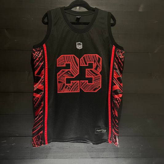 N-483m McCAFFREY #23 SF Black Tribal - MADE TO ORDER