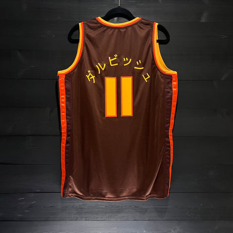 21-1007a DARVISH in Japanese Script #11 San Diego Brown Yellow Orange Retro - Available Stock