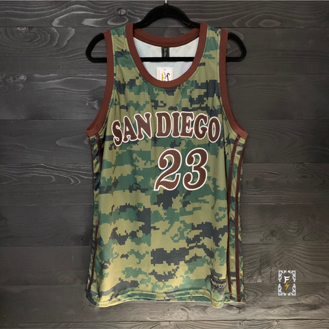 21-1012m TATIS JR #23 San Diego Forest Camo - MADE TO ORDER