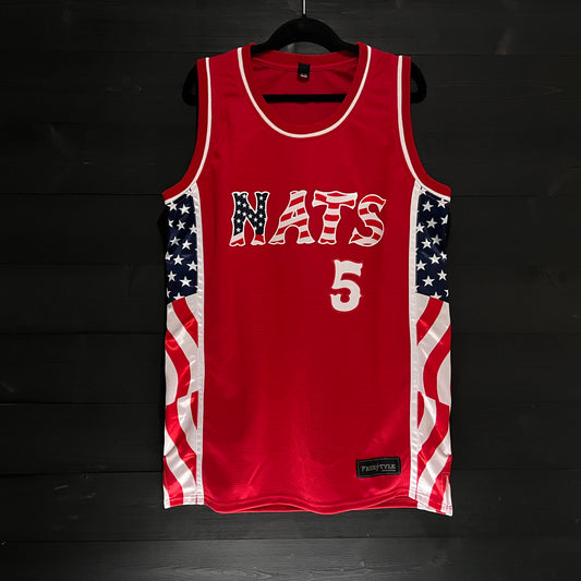M-612m ABRAMS #5 WSH Red American Flag - MADE TO ORDER