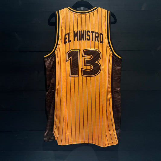 A-025m EL MINISTRO #13 SD 1978 Yellow Pinstripes - MADE TO ORDER