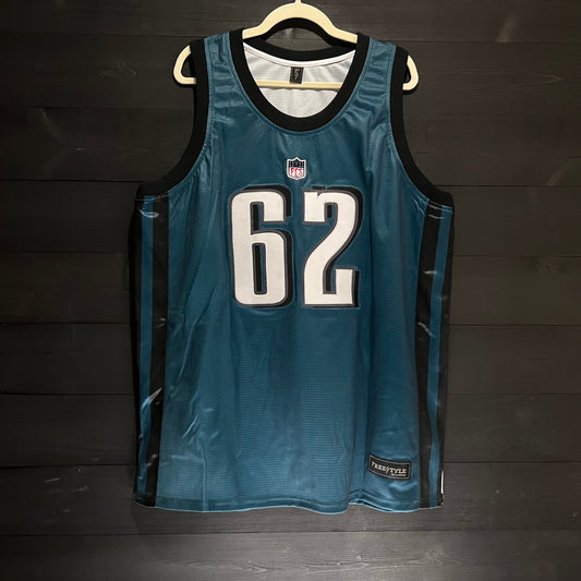 N-871m KELCE #62 PHI Inspired Home Dark Green - Made To Order