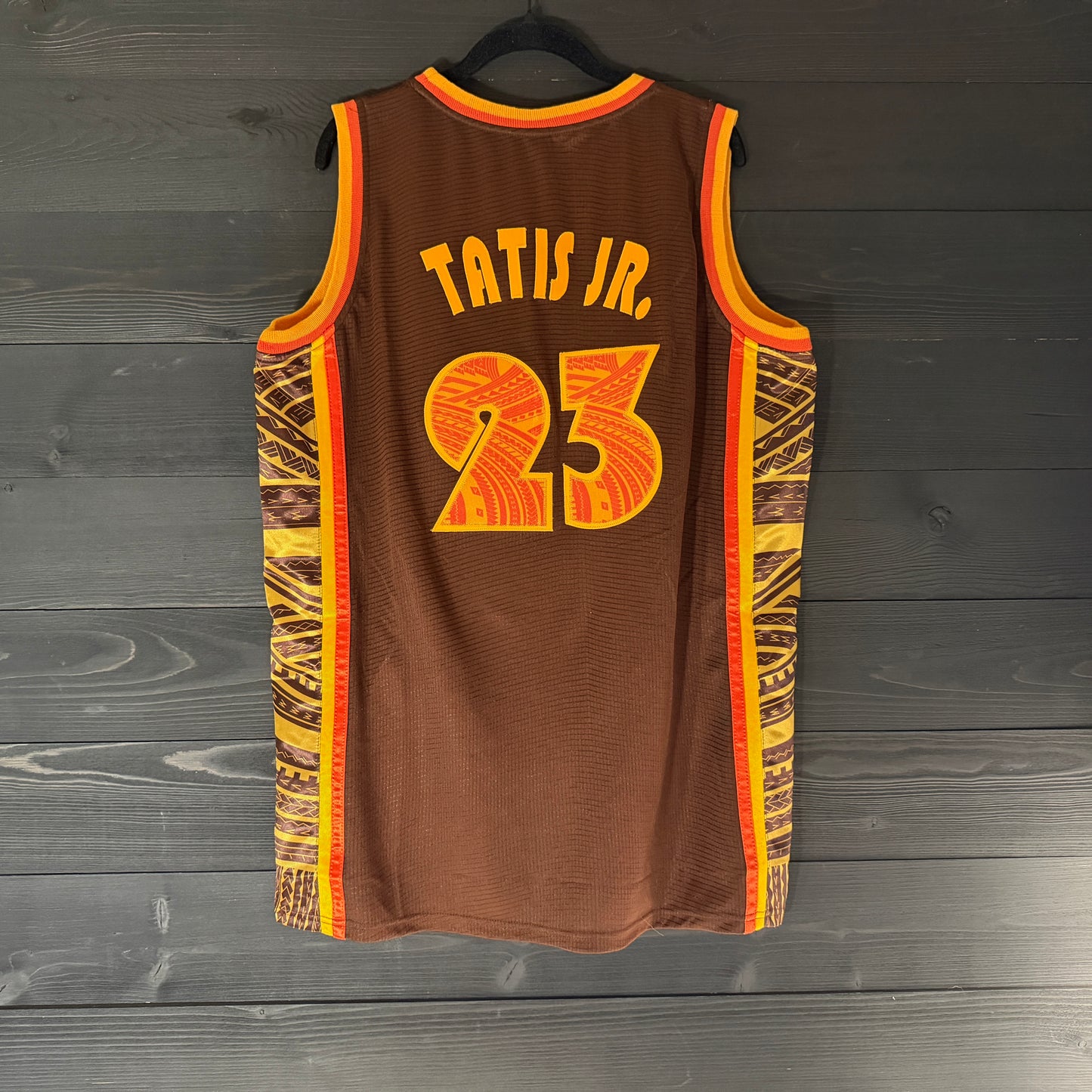 A-002a #23 Brown Orange Yellow Tribalz- ALL STOCK