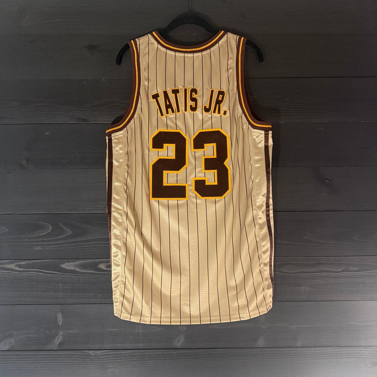 Men #23- Sand Brown Pinstripes | AM-105a