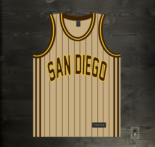 A-105m SD Sand Basketball Tank Top - MADE TO ORDER