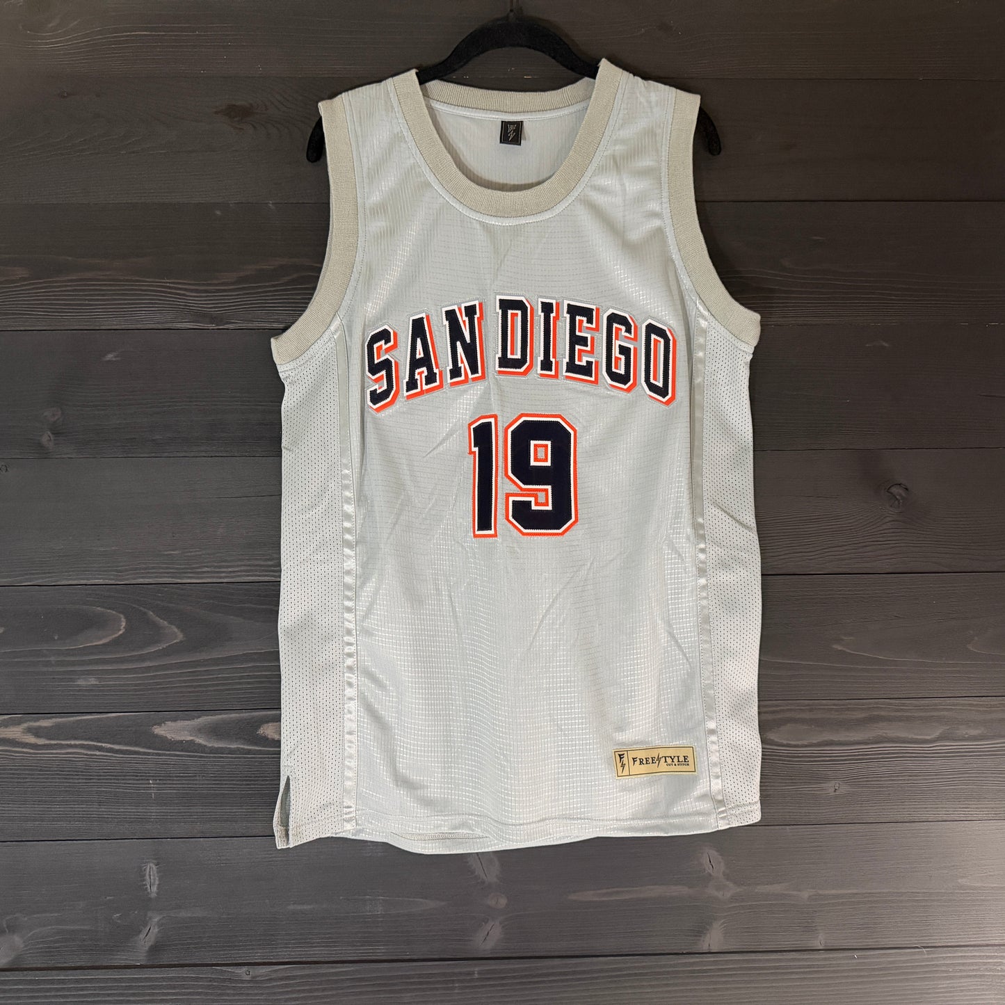 A-117a #19 Gray Navy Orange - ALL STOCK