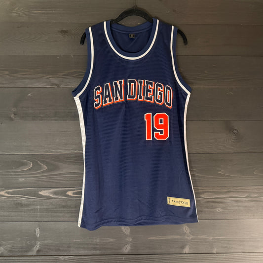 A-118a #19 Navy Orange White - ALL STOCK