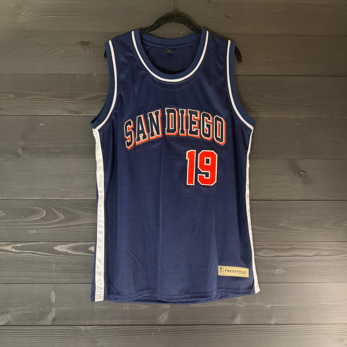 Men #19 - Navy White Orange | AM-118a