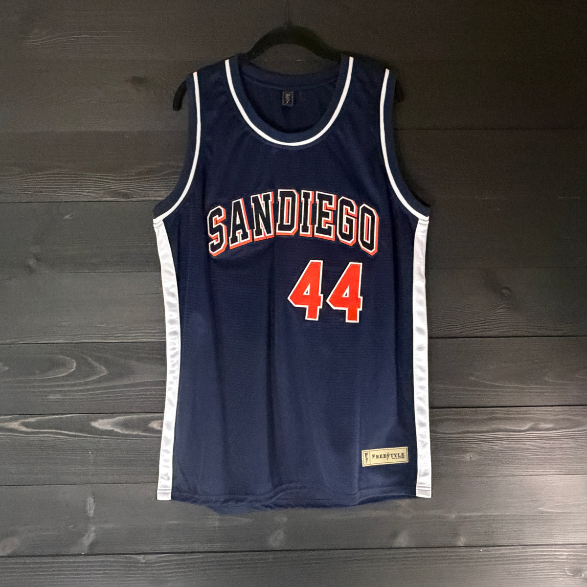 Youth #44 - Navy Orange White | AY-118a