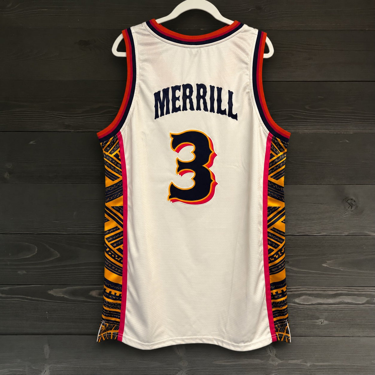 Men #3 - Creme Navy Marigold Magenta | AM-121a