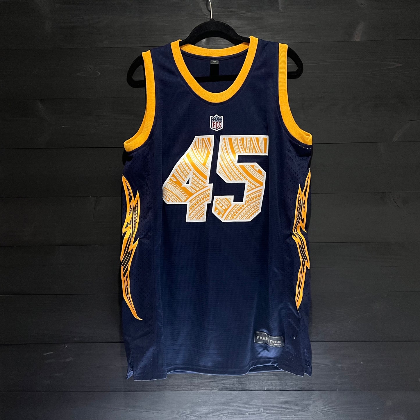 B-008a #45 Navy Alternate Tribal - AVAILABLE STOCK