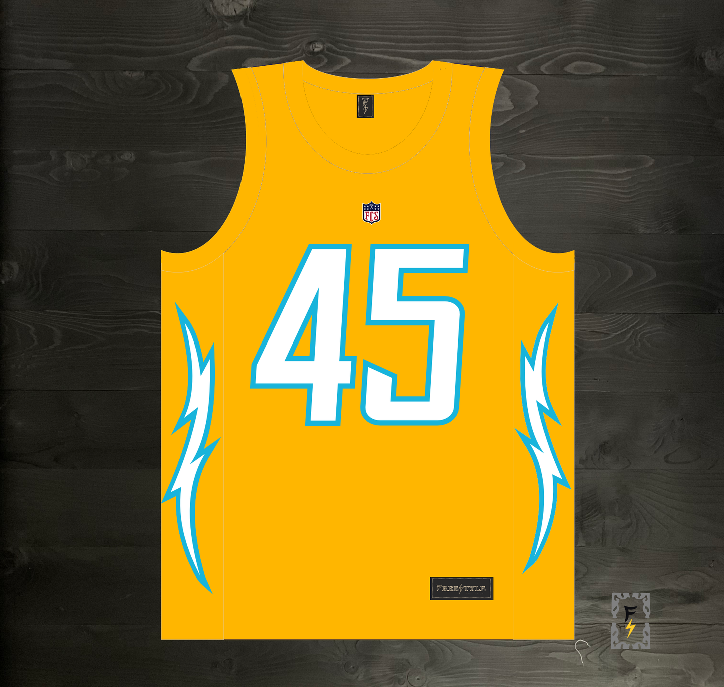 B-009m #45 Yellow Alternate- MADE TO ORDER
