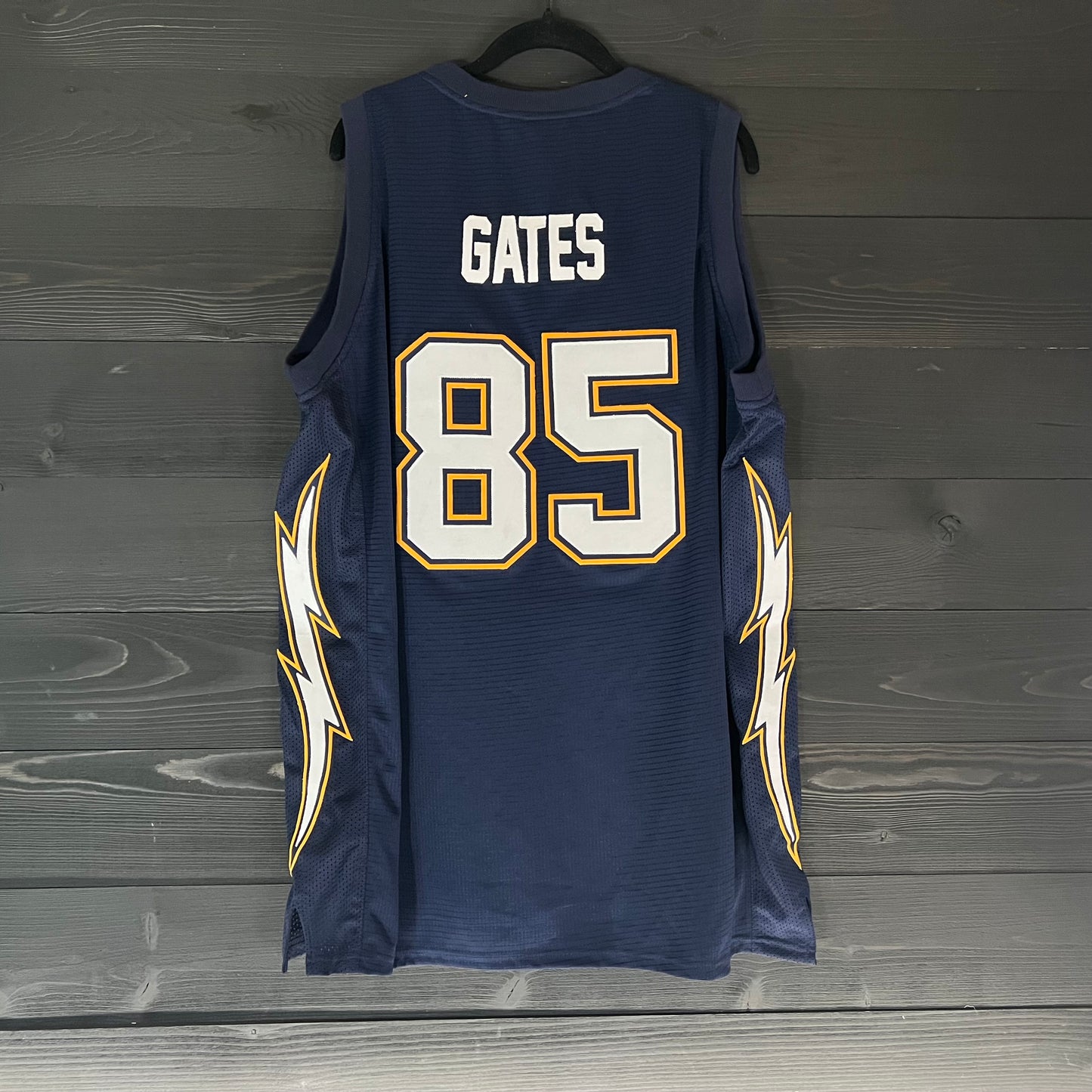 B-019a #85 Navy Yellow Gold White Throwback- AVAILABLE STOCK