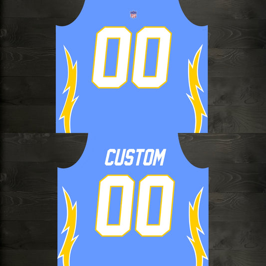 B-030m CUSTOM Name and # Powder Solid - MADE TO ORDER