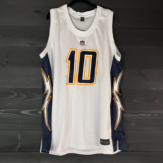 B-032a #10 White Navy Yellow Gold - AVAILABLE STOCK