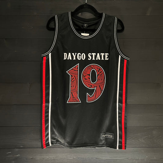 C-002a #19 Daygo State Black FB Tribal - AVAILABLE STOCK