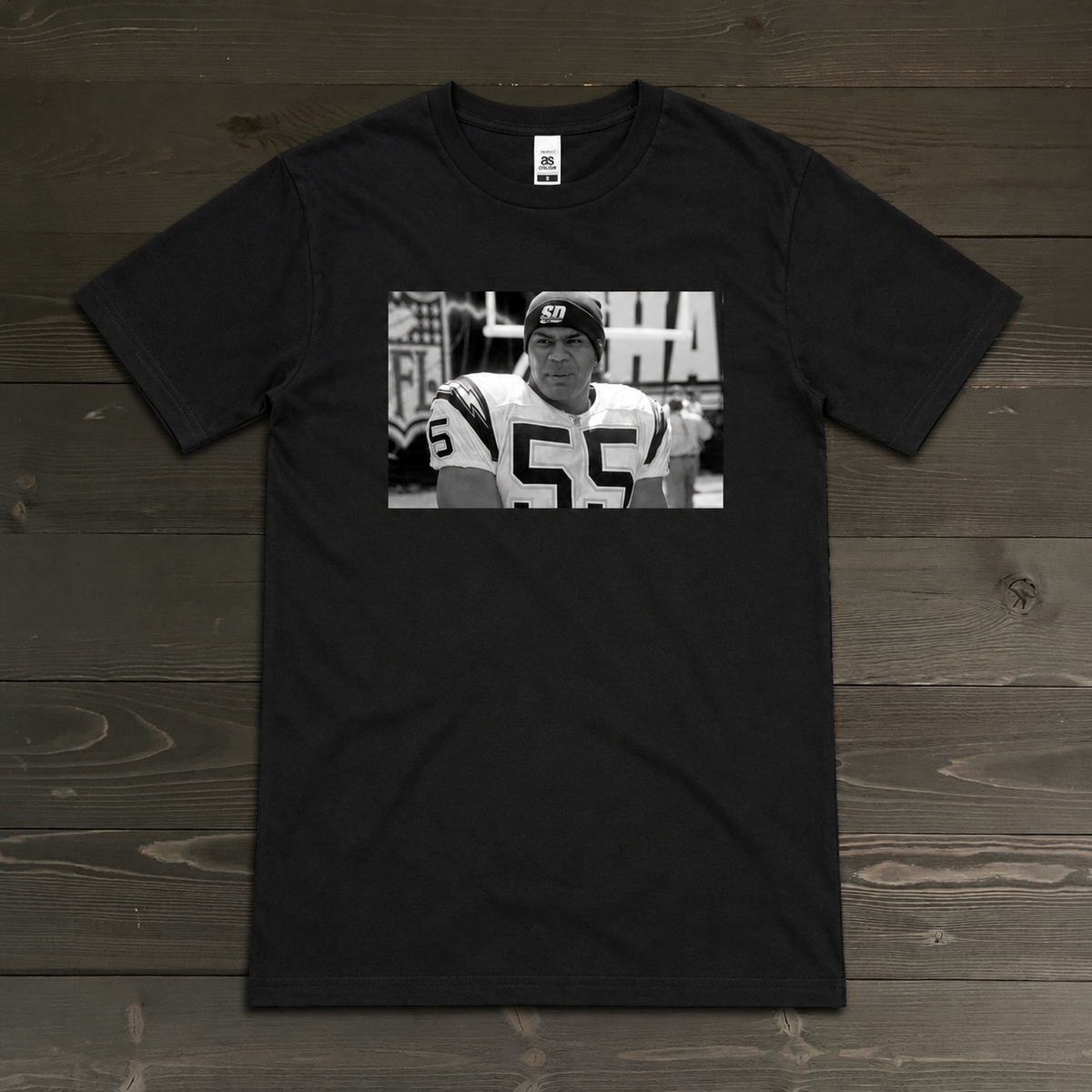 Men "55 Rockin the SD" - Black Tee | TM-055