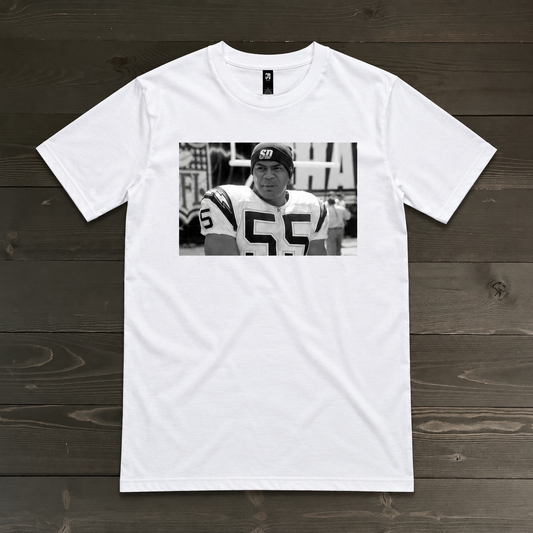 Men "55 Rockin the SD" - White Tee | TM-056