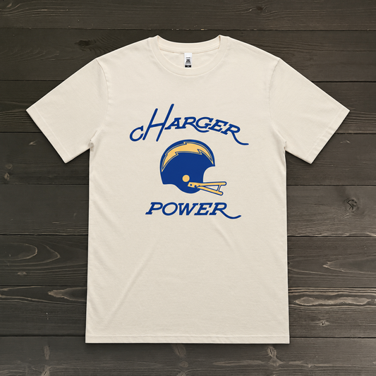 Men Charger Power Creme Tee| TM-106