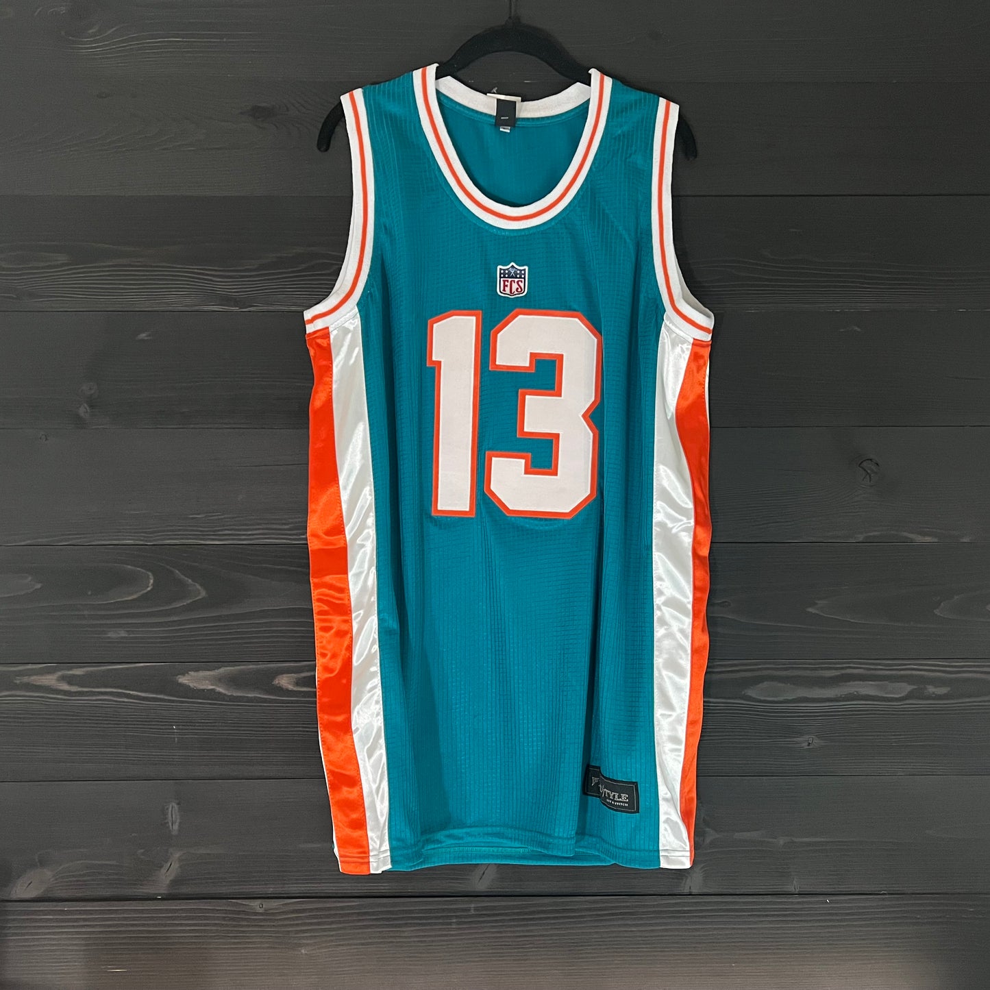 N-390a #13 Aqua Orange White - AVAILABLE SIZES STOCK