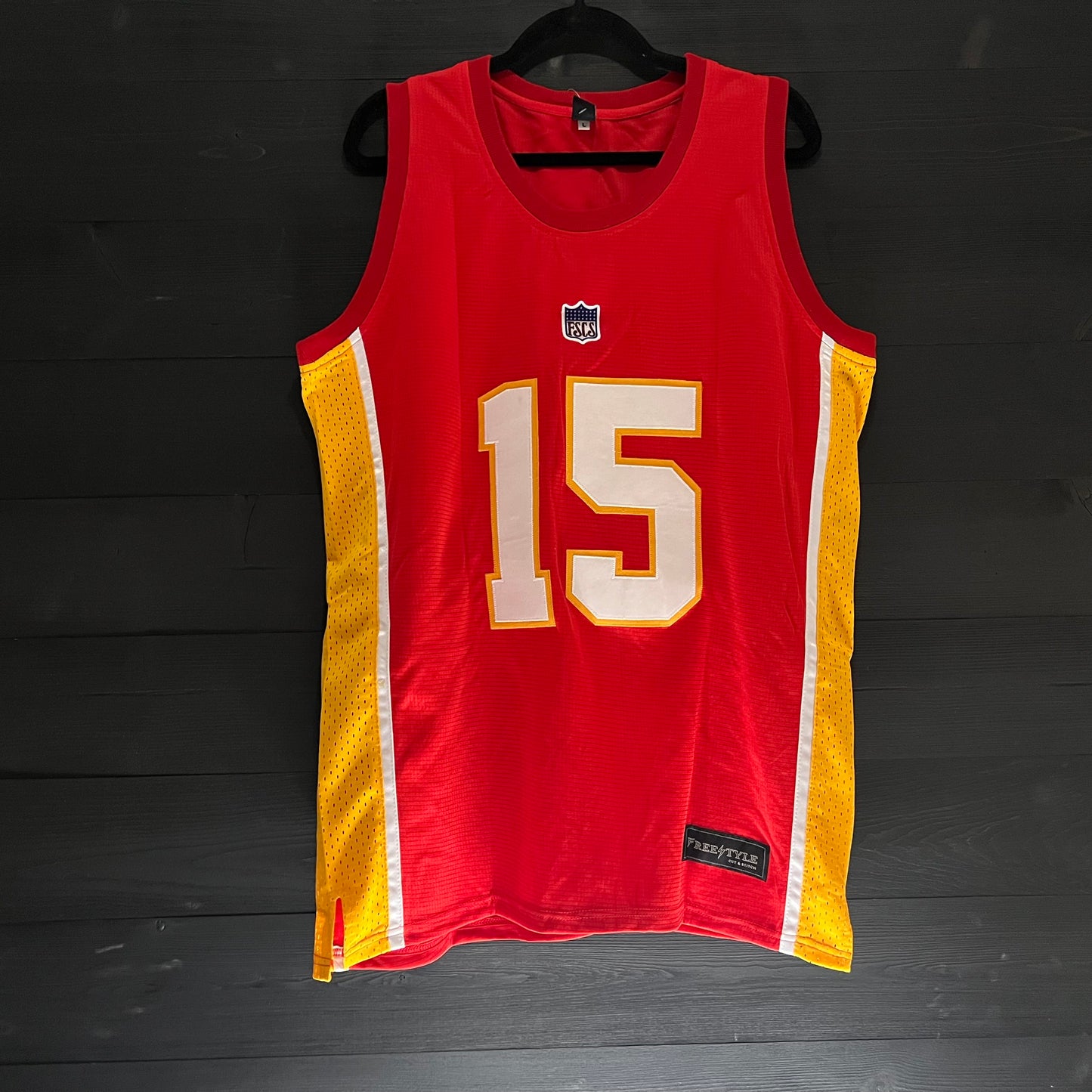 N-030a #15 Red Yellow Gold White - AVAILABLE STOCK