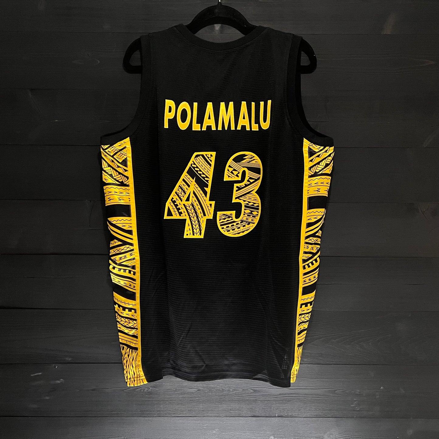 N-122a #43 Black Yellow Tribal - AVAILABLE STOCK