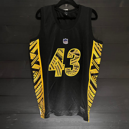 N-122a #43 Black Yellow Tribal - AVAILABLE STOCK