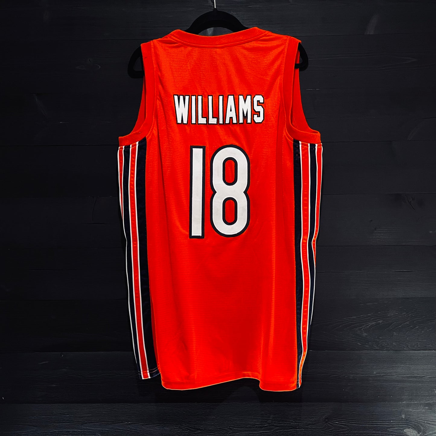 N-661a #18 Orange Navy White - AVAILABLE STOCK