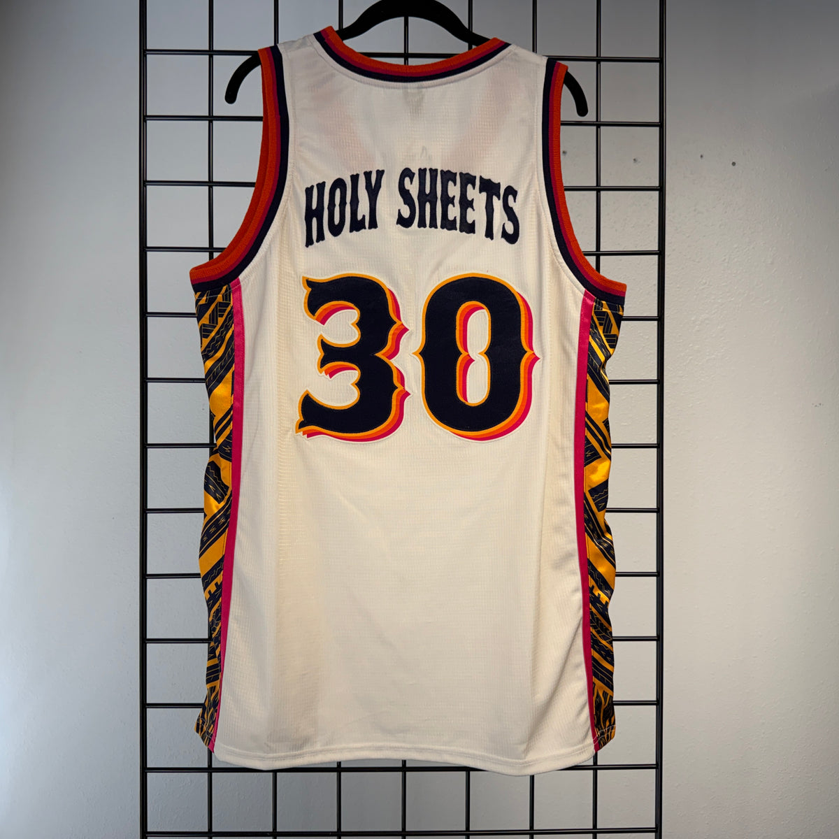 A-121a #30 HOLY SHEETS - Bone Marigold Magenta - AVAILABLE STOCK