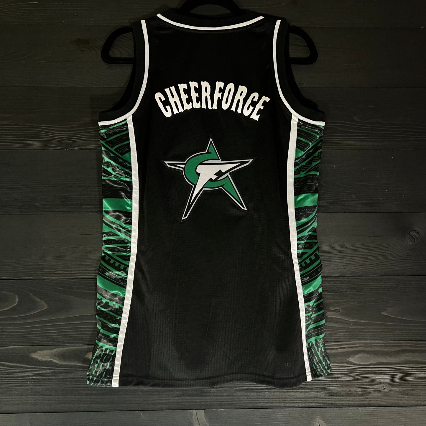 24-9043m CHEERFORCE Black Basketball- MADE TO ORDER