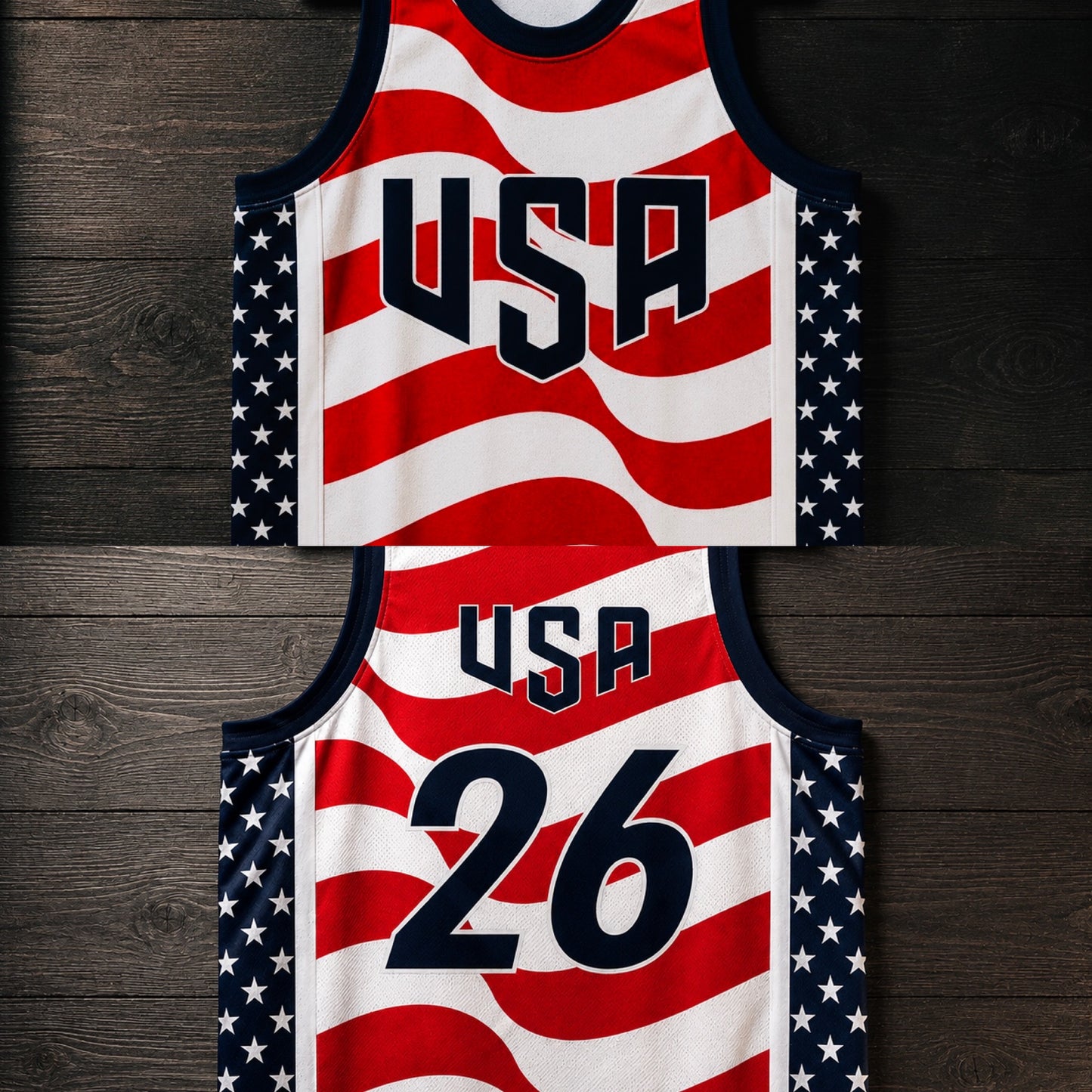 F-900m USA #26 Inspired Basketball Jersey - MADE TO ORDER