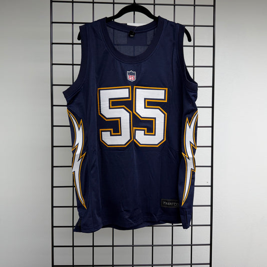 B-019a #55 Navy Yellow Gold White Throwback- AVAILABLE STOCK