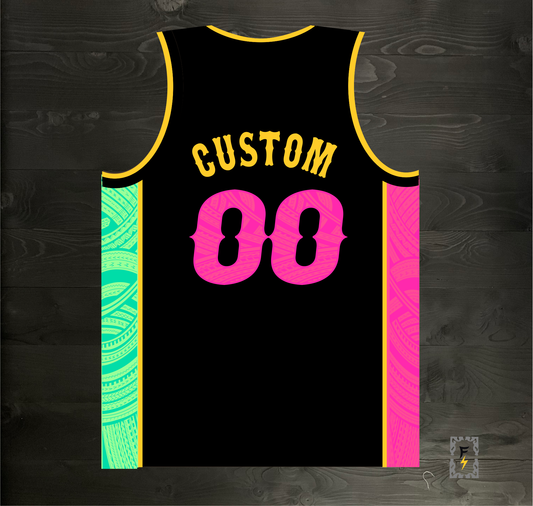 A-004m Men CUSTOM NAME AND # - MADE TO ORDER
