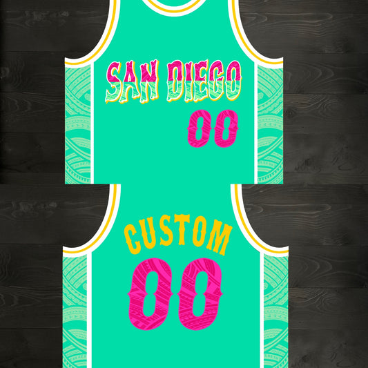A-104m - CUSTOM Name and # Mint City - MADE TO ORDER