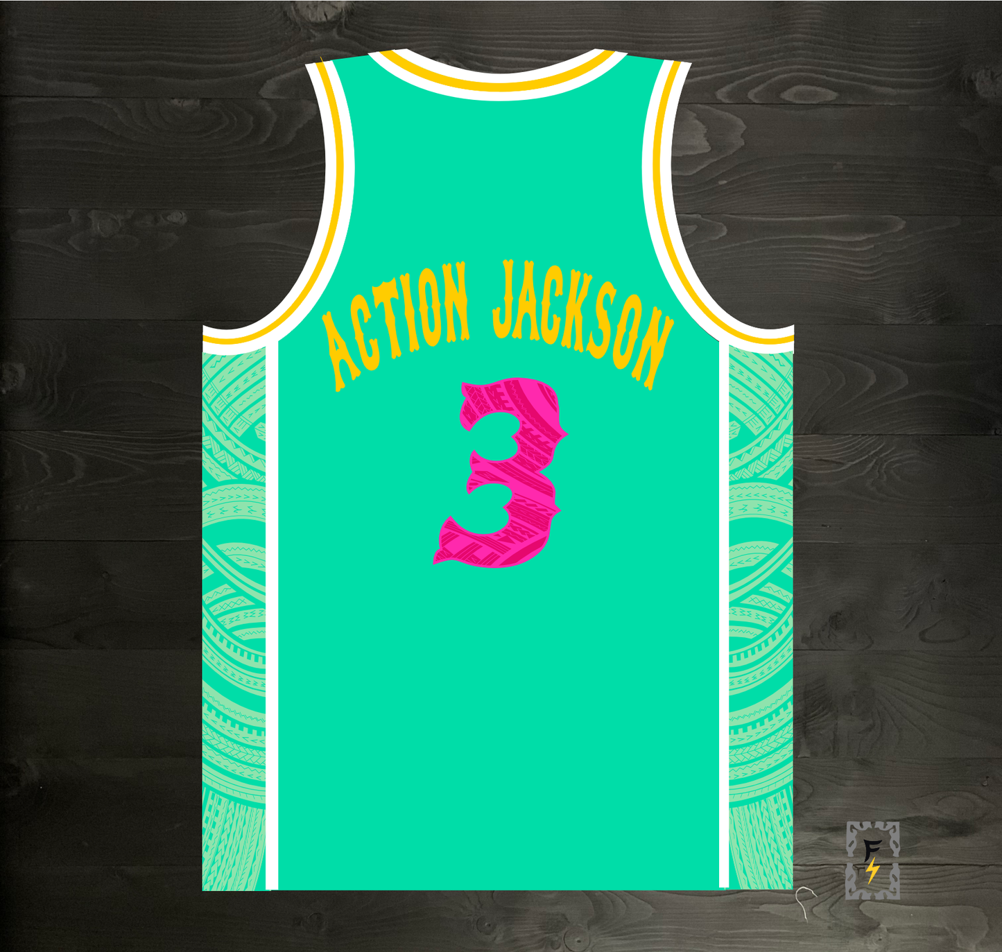 A-104m #3 ACTION JACKSON Mint City - MADE TO ORDER