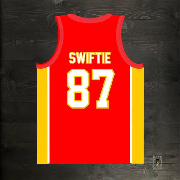 23-9009m SWIFTIE #87 KCC Home Red - MADE TO ORDER