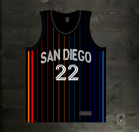 F-000m FINE CITY #22 SD Flow FC Black Pinstripes - MADE TO ORDER