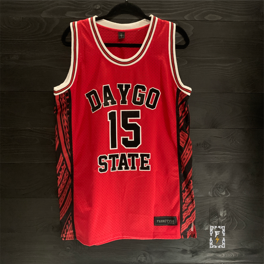 C-007m KAWHI #15 AZTECS DSH Red Tribalz - MADE TO ORDER