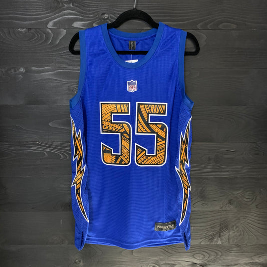 B-021m SEAU #55 BOLTS All Royal Tribalz - MADE TO ORDER