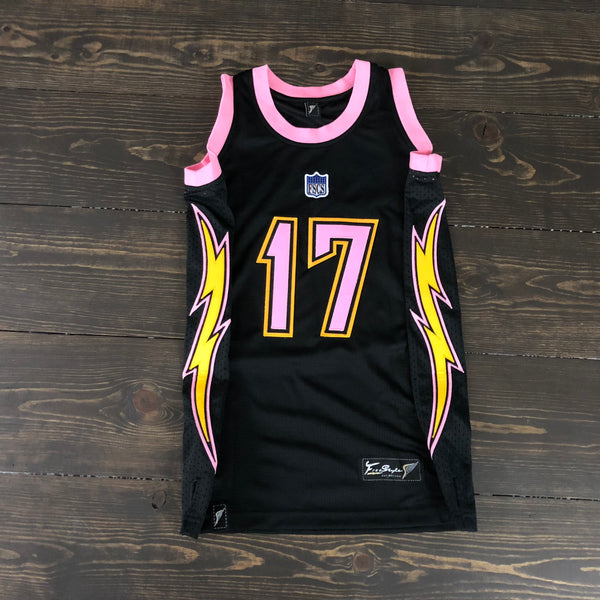Freestyle Cut & Stitch Basketball X LAC Black Pink #17
