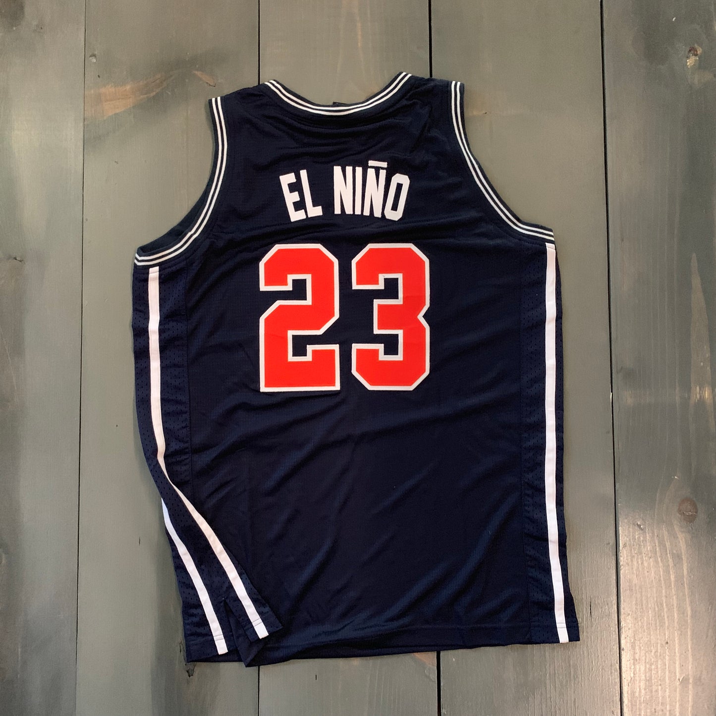 Freestyle Basketball Jersey X Friars 98 Navy #23 EL NINO