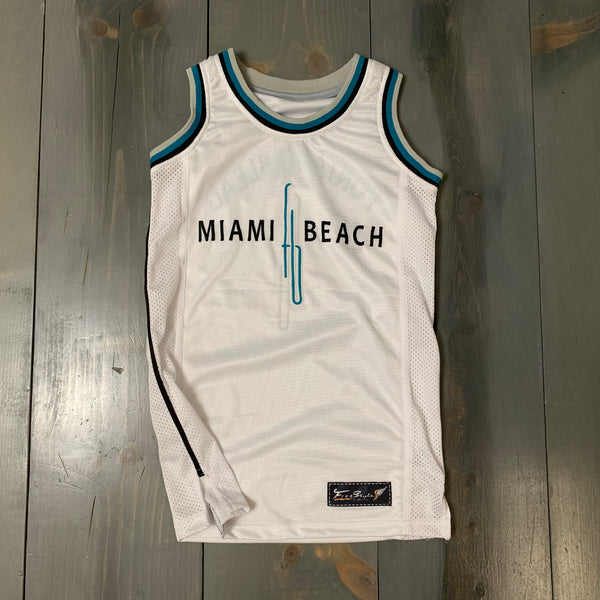 Freestyle Basketball Jersey X Fontainebleau Miami Beach White