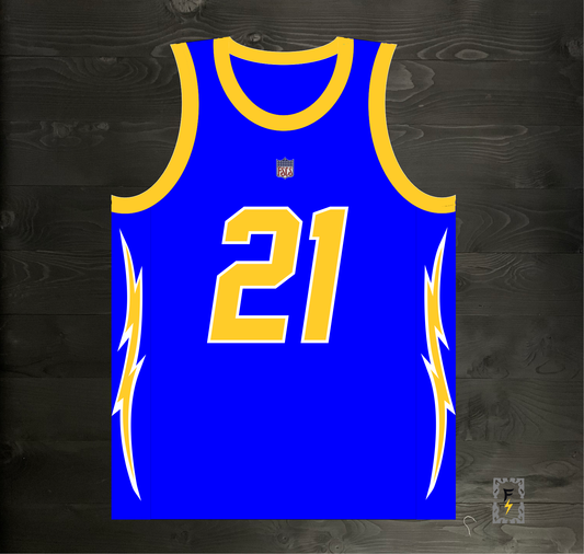 B-003m TOMLINSON #21 BOLTS Royal - MADE TO ORDER