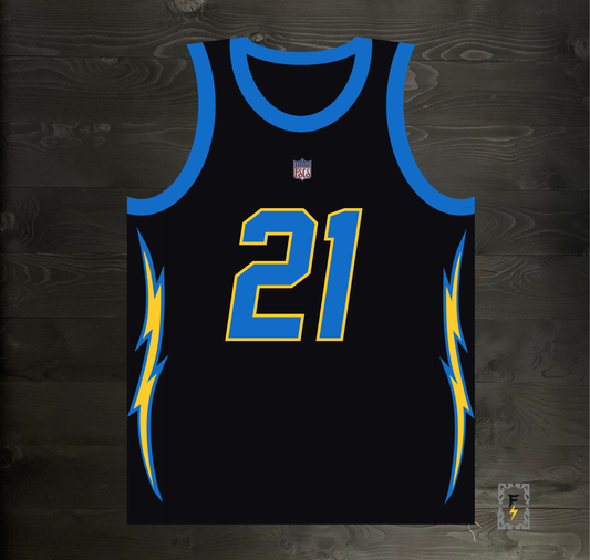 B-005m TOMLINSON #21 BOLTS Black - MADE TO ORDER