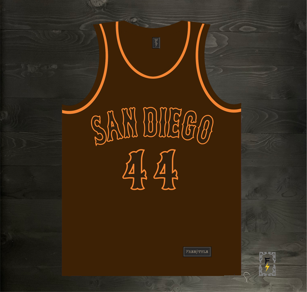 23-2054m MUSGROVE #44 San Diego Solid Brown 88 Remix - MADE TO ORDER